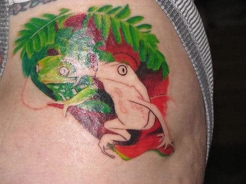 frosch tattoo 1043