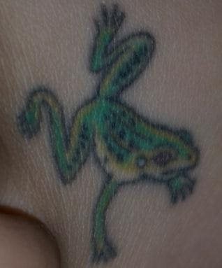 frosch tattoo 1050
