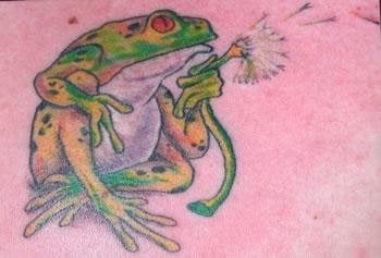 frosch tattoo 1051