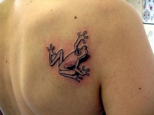 frosch tattoo 1054