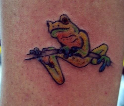 frosch tattoo 1055