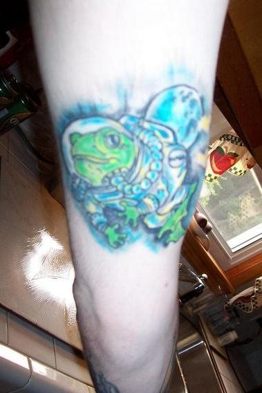 frosch tattoo 1061