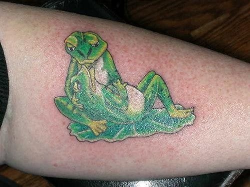 frosch tattoo 1062