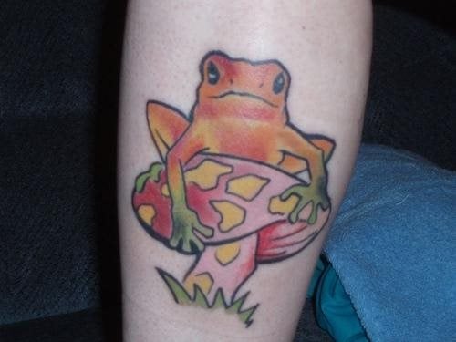 frosch tattoo 1071