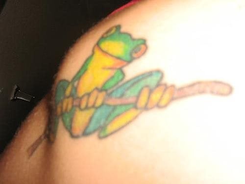 frosch tattoo 1075