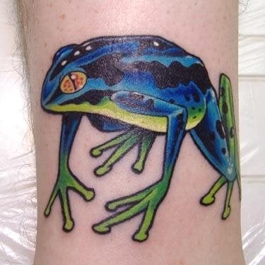 frosch tattoo 1077