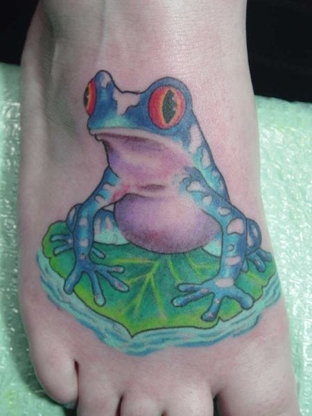 frosch tattoo 1001