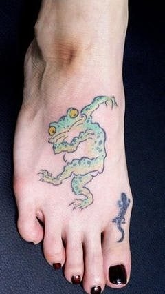 frosch tattoo 1003