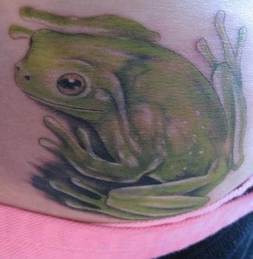 frosch tattoo 1006