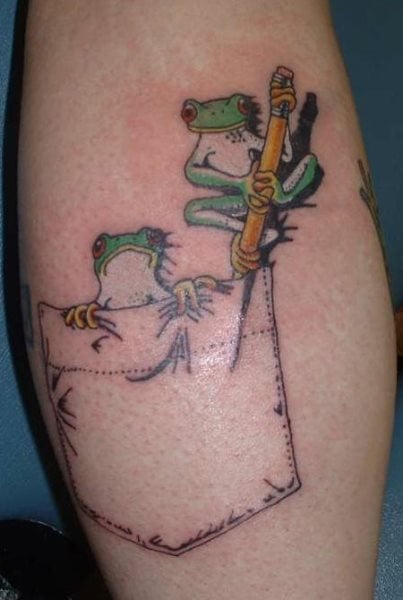 frosch tattoo 1009