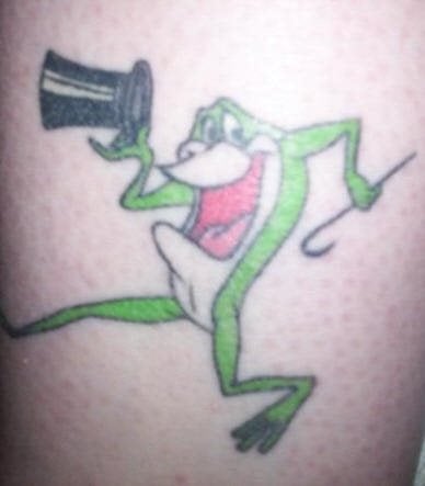 frosch tattoo 1010