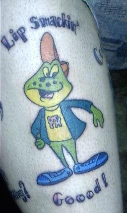 frosch tattoo 1013