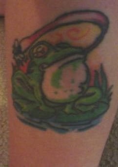 frosch tattoo 1014