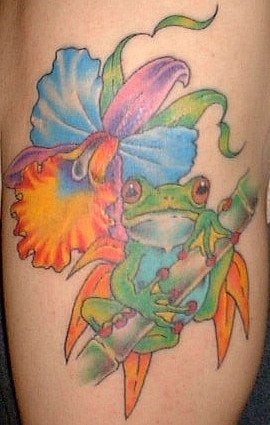 frosch tattoo 1015