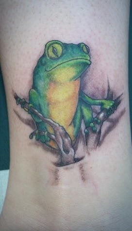 frosch tattoo 1016