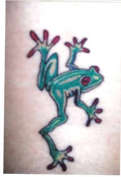 frosch tattoo 1021