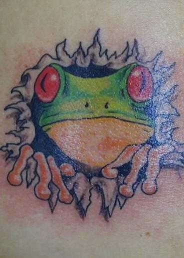 frosch tattoo 1027