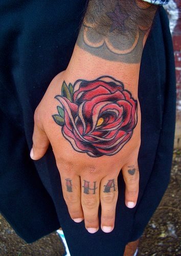 hand tattoo 1058