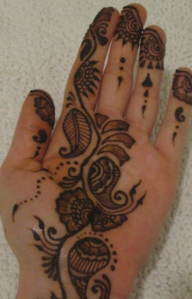 henna tattoo 1044