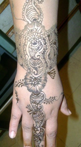 henna tattoo 1051