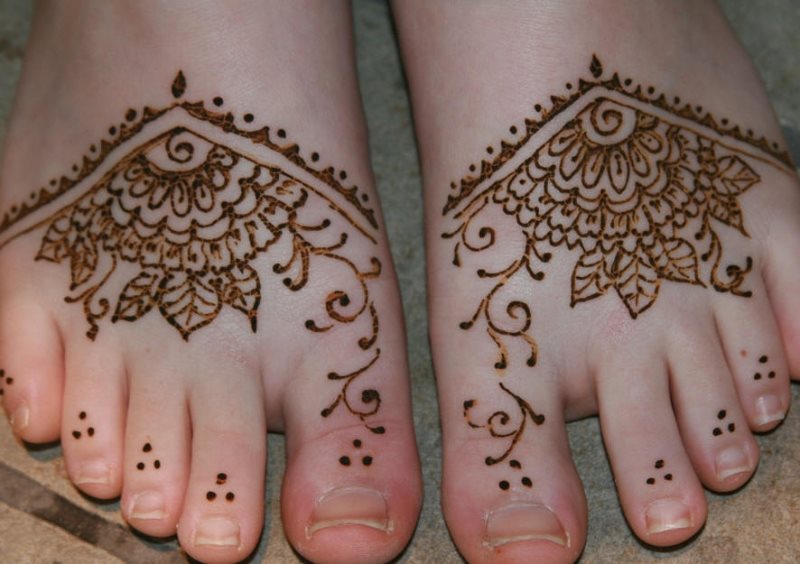 henna tattoo 1001