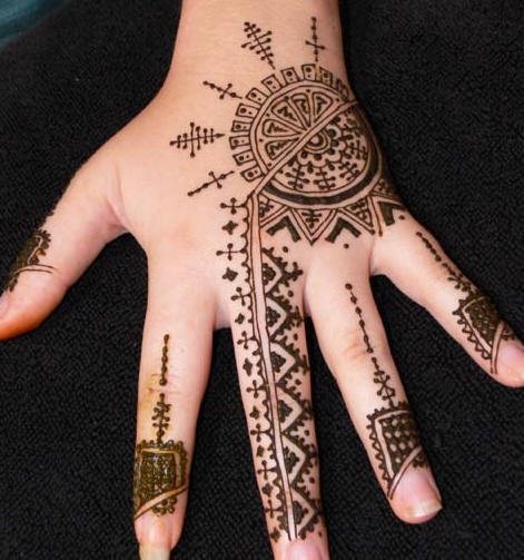 henna tattoo 1017