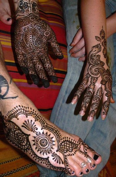 henna tattoo 1021
