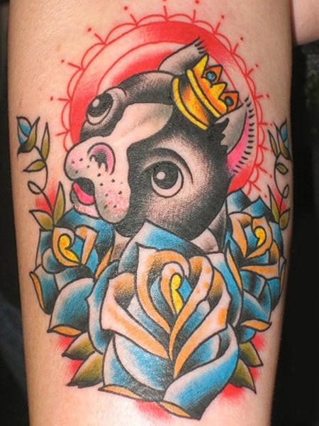 hund tattoo 93