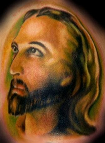 jesus christus tattoo 1043