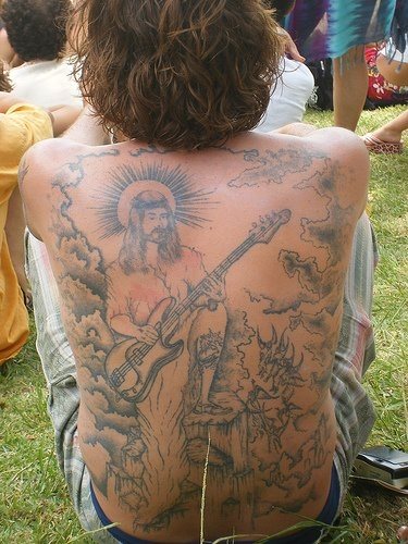jesus christus tattoo 1044