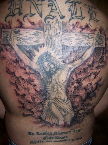 jesus christus tattoo 1045
