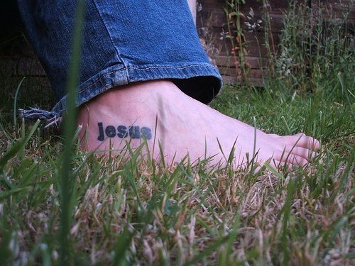 jesus christus tattoo 1054