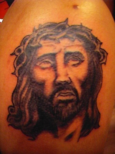 jesus christus tattoo 1059