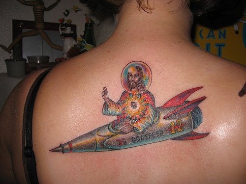 jesus christus tattoo 1062