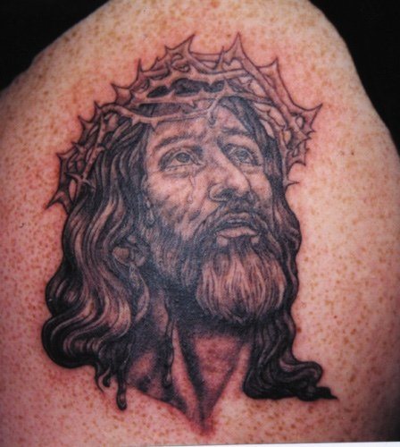jesus christus tattoo 1067