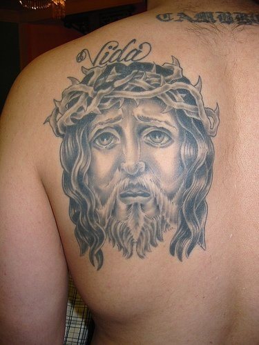 jesus christus tattoo 1072