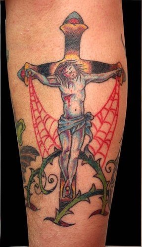 jesus christus tattoo 1076