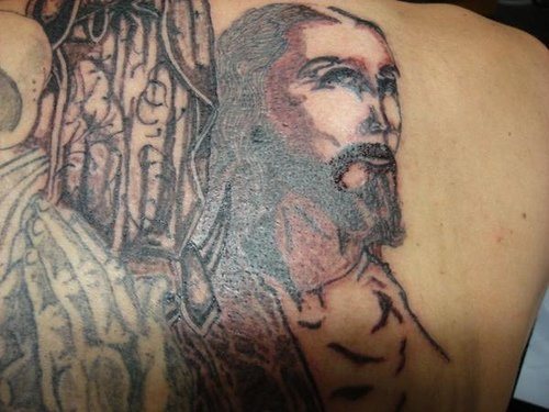 jesus christus tattoo 1077