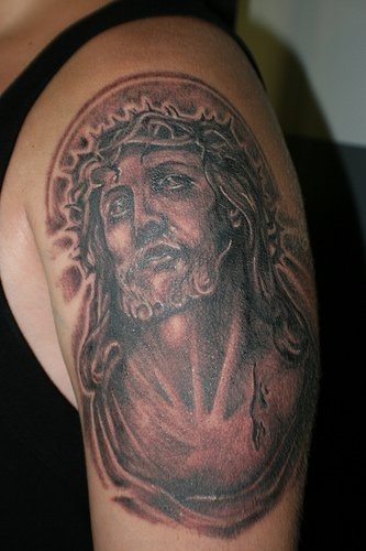 jesus christus tattoo 1081