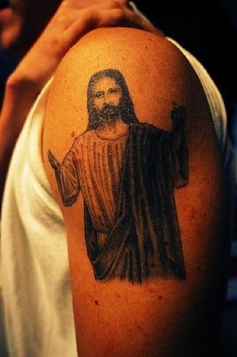jesus christus tattoo 1086