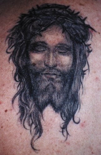 jesus christus tattoo 1087