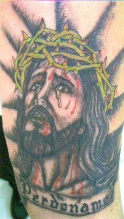 jesus christus tattoo 1093