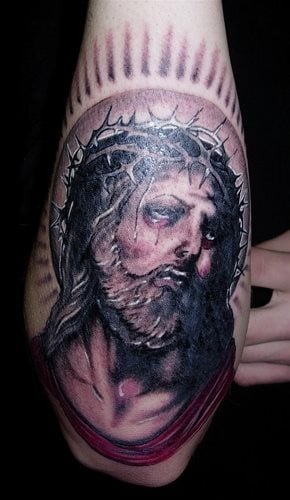 jesus christus tattoo 1094