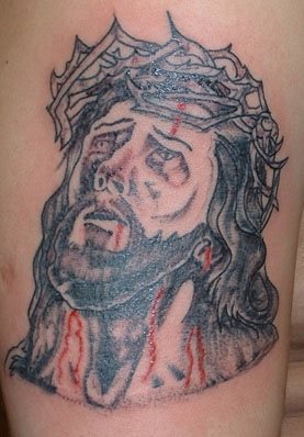 jesus christus tattoo 1095