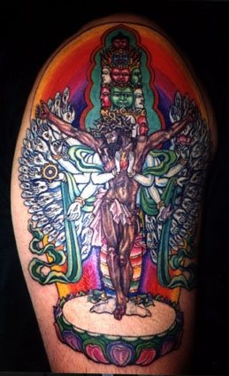 jesus christus tattoo 1096