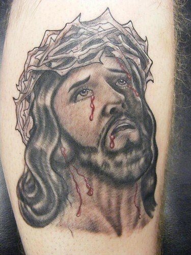 jesus christus tattoo 1000