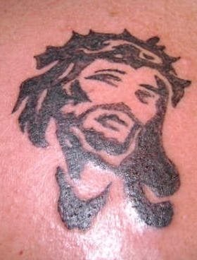 jesus christus tattoo 1013