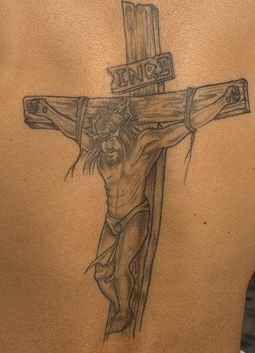 jesus christus tattoo 1017