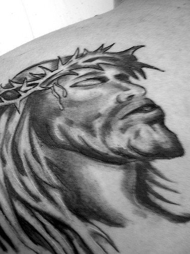jesus christus tattoo 1022