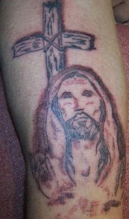 jesus christus tattoo 1033